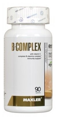 Витамины BComplex 90таб поддержка иммунитета здоровье сердца