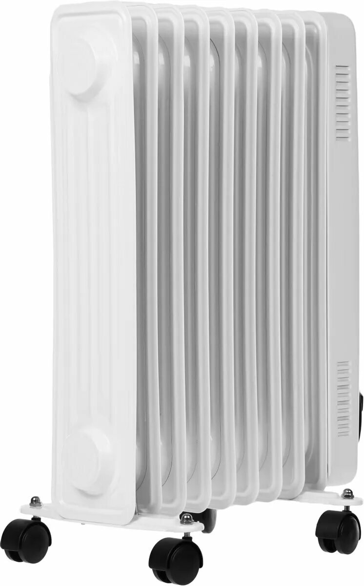 Масляные Радиаторы Масляный радиатор Royal Clima ROR-FR9-2000M, с терморегулятором, 2000Вт, 9 секций, 3 режима, белый
