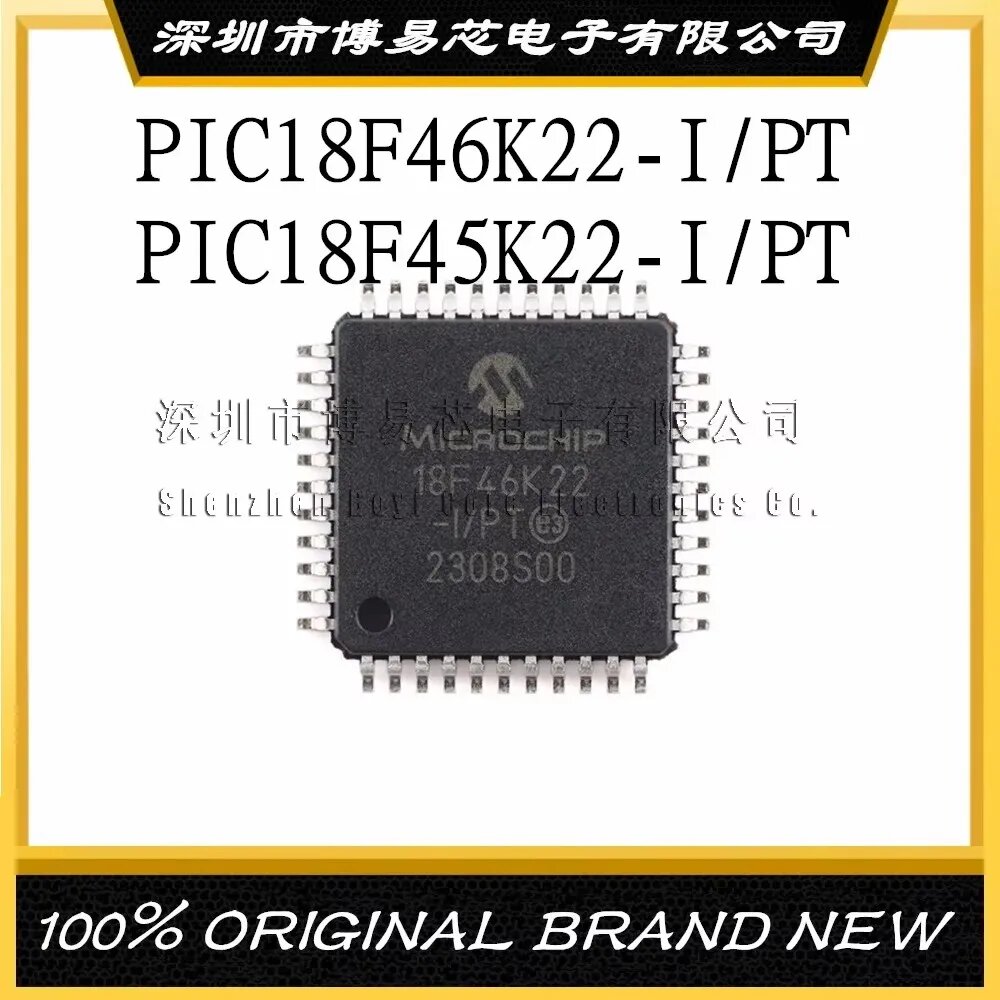 PIC18F46K22-I PT PIC18F45K22-I Пластиковый корпус, PIC18F46K22-I PT