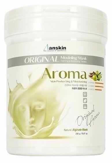 Маска для лица альгинатная антивозрастная питательная Anskin, 240г
