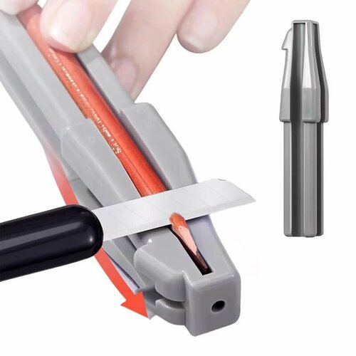 Точилка для косметических карандашей серая Черный 174₽