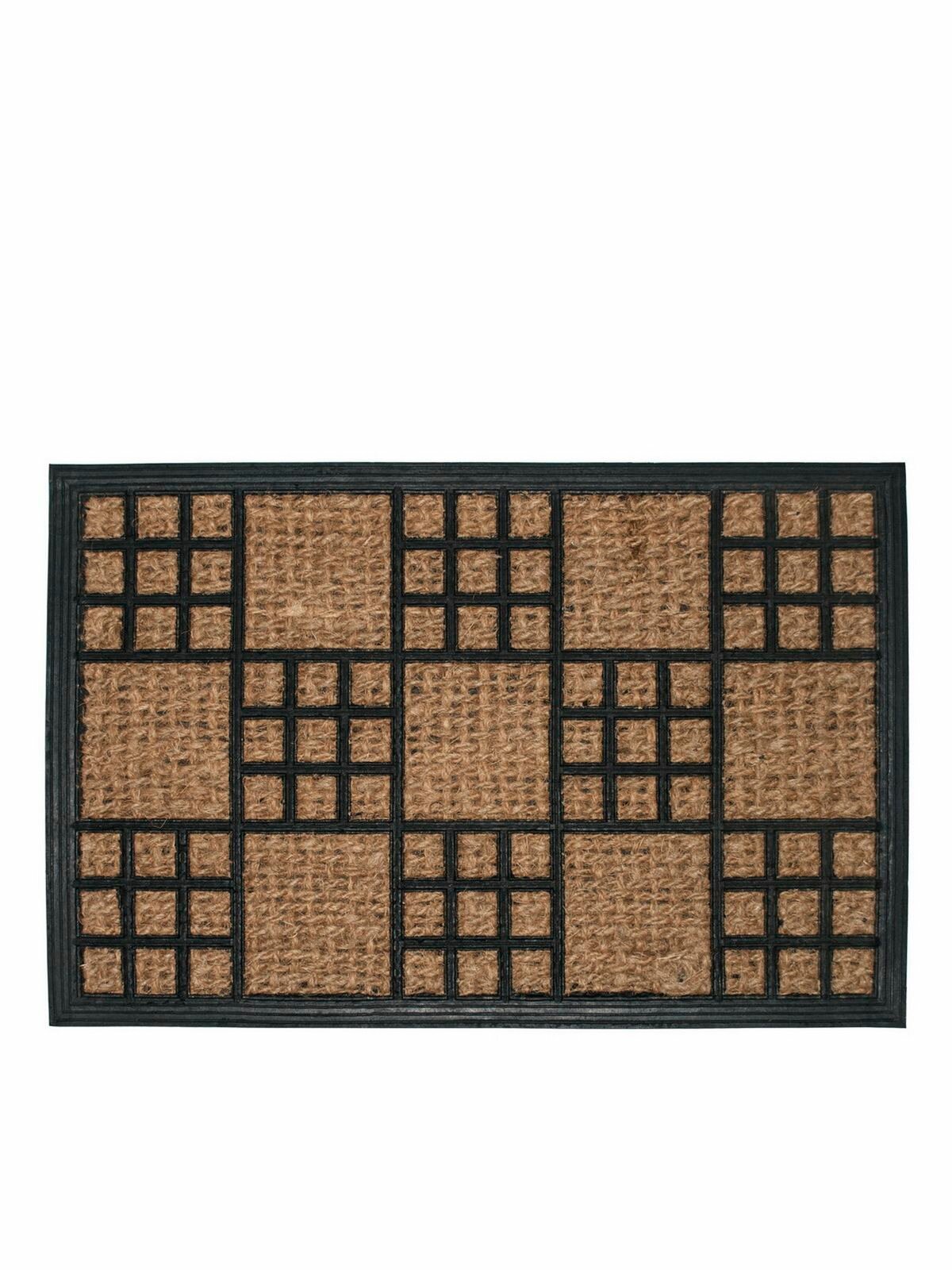 Коврик придверный из кокосовой койры Borghouse 