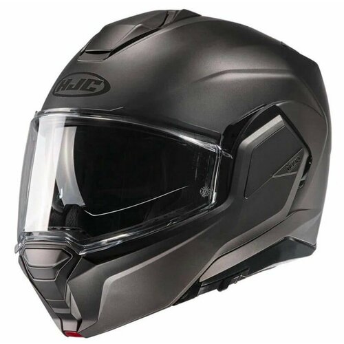 фото Мотошлем hjc i100 semi flat titanium (l)