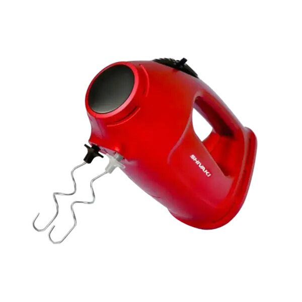 Миксер Shivaki HM-220 Red, Вес: 0.76 кг, Гарантия: 1 г, Длина шнура питания: 1.2 м