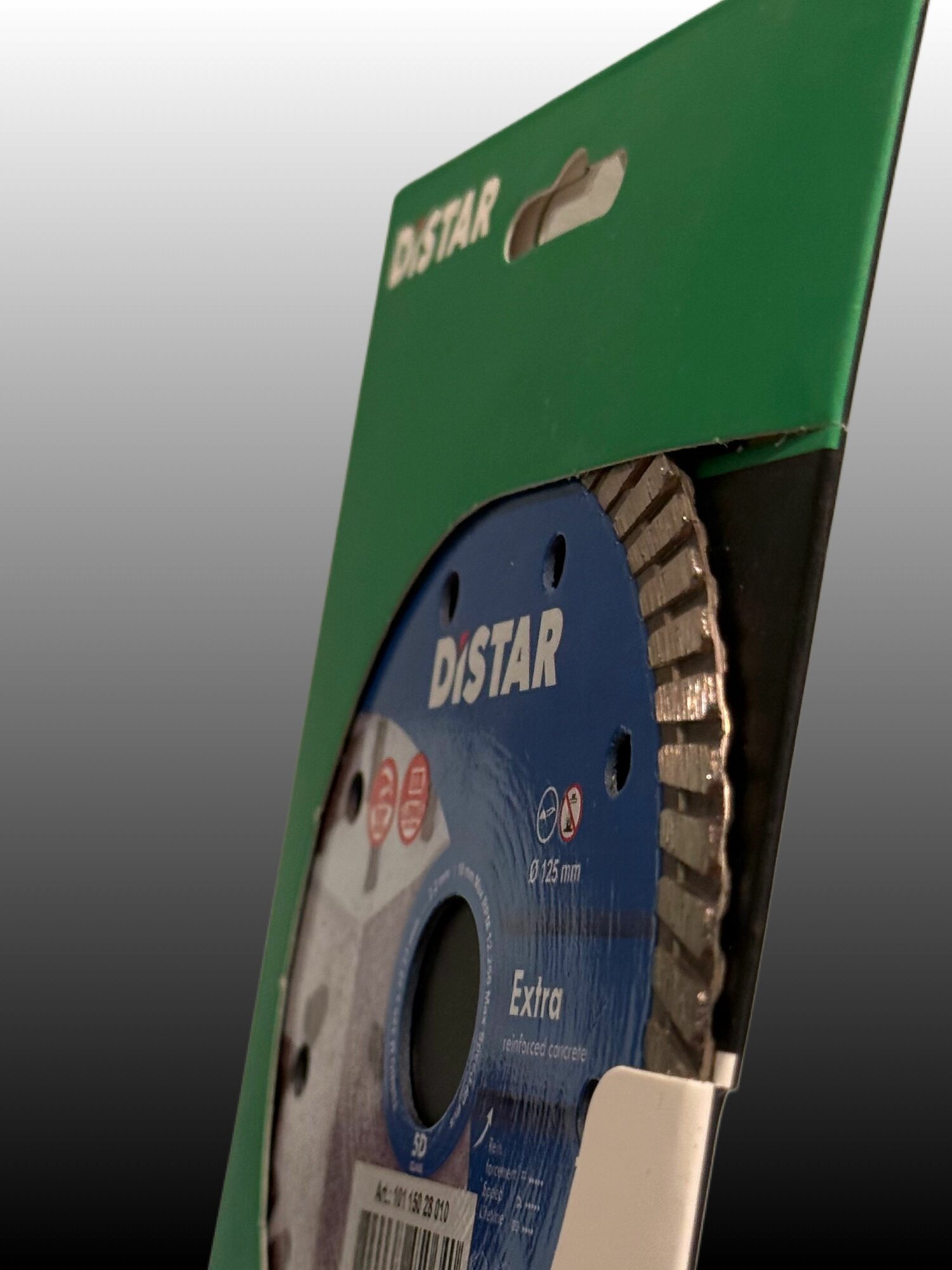 Диск алмазный диск по бетону Distar Extra 125, железобетону, гранит, керамогранит, песчаник и тд — фото 1