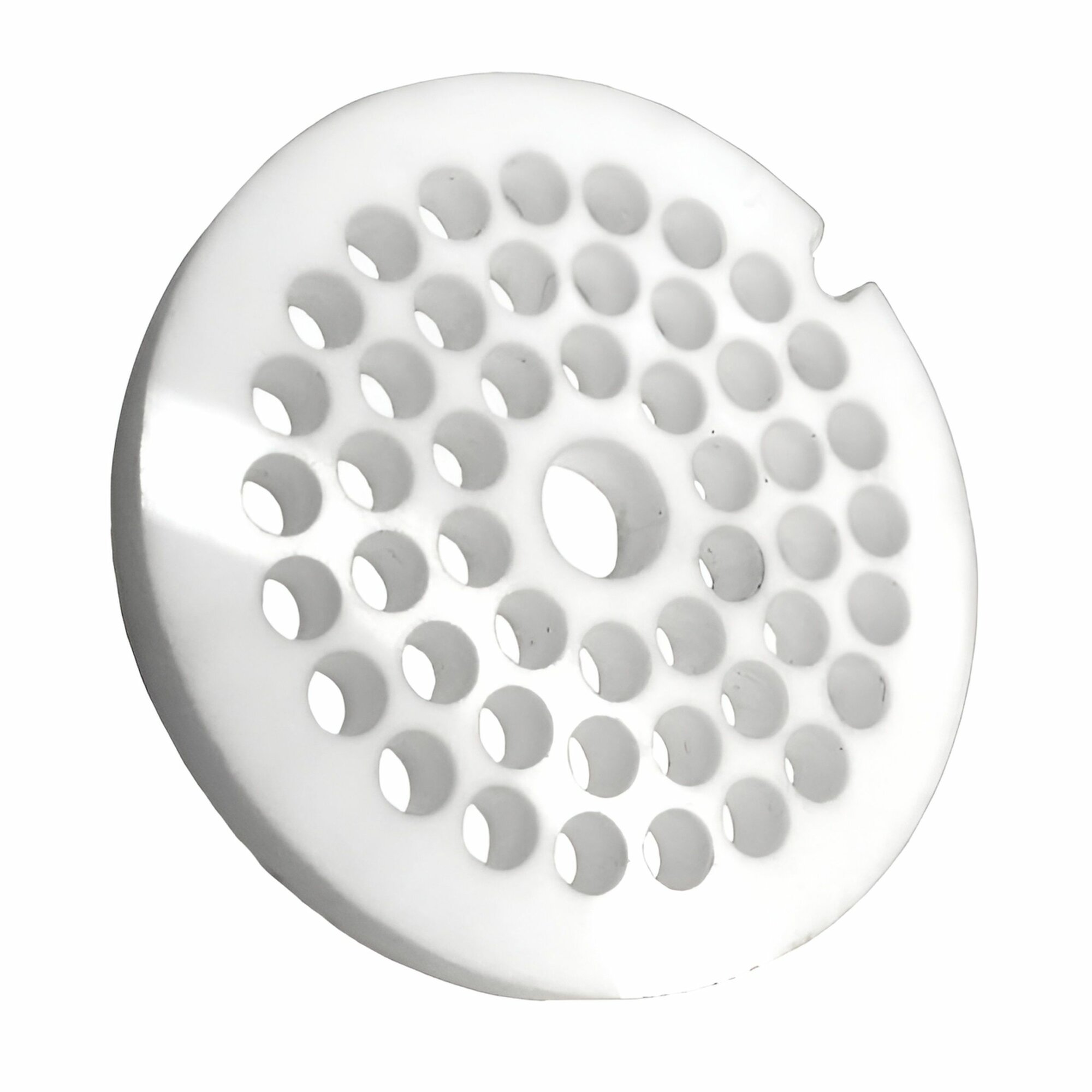 Керамическая решетка подходит для мясорубок, Zelmer, Moulinex, Kenwood (D-61,5/9мм, отверстия-5мм)