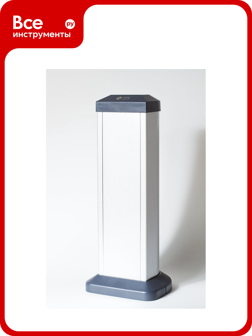 Односторонняя алюминиевая колонна SPL 330 мм на 4 поста 45x45 400002