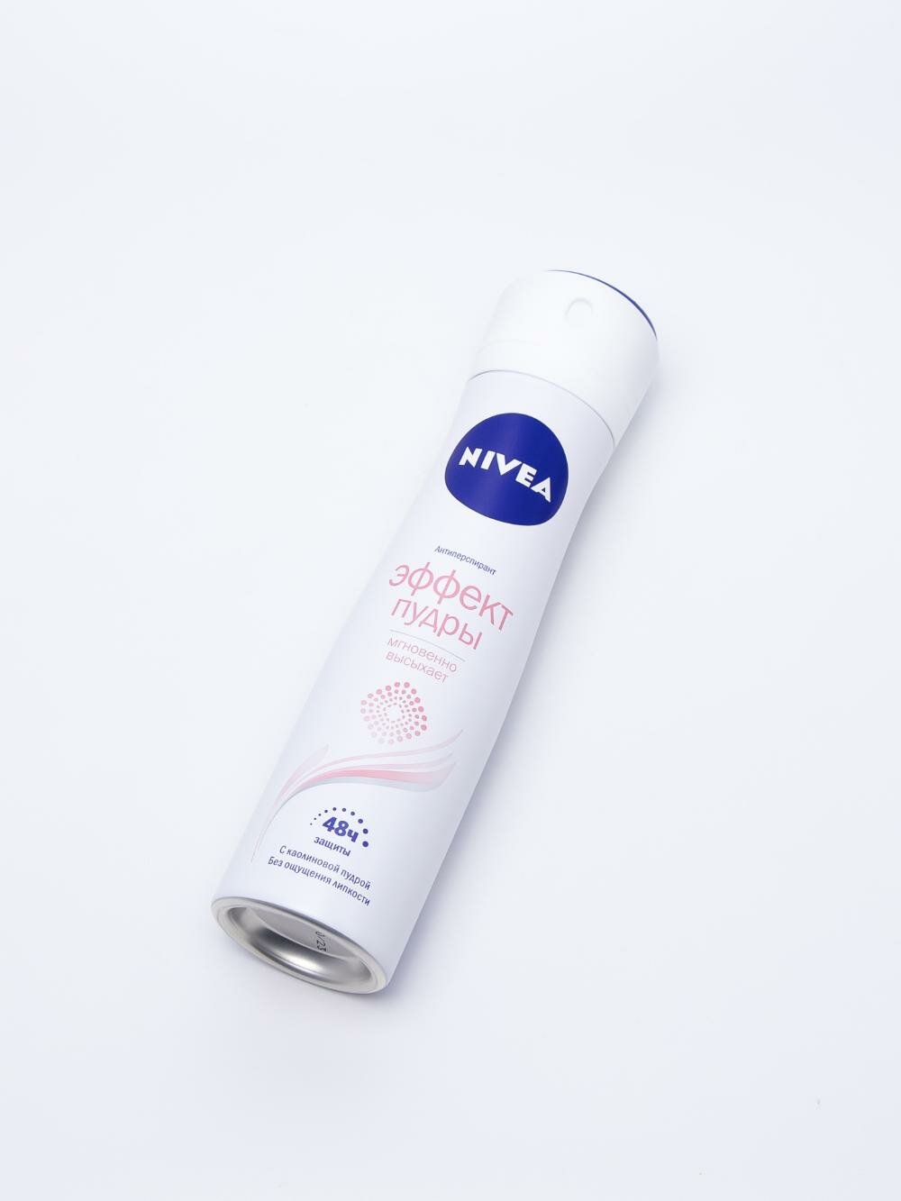 NIVEA Эффект пудры антиперспирант-спрей для женщин, мягкая защита 150 мл — фото 1