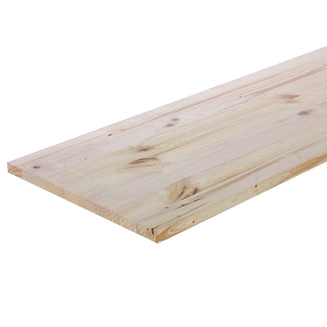 фото Мебельный щит 600x200x18 мм хвоя сорт АВ