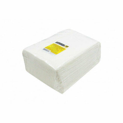 комплект салфеток одноразовых спанлейс белых 5x5 см 100 шт упак x 6 шт Салфетки Hi-Black универсальные Soft, мягкие с абсорбирующим эффектом, 50 шт./упак.