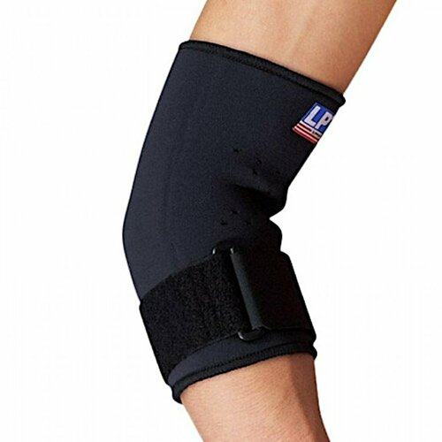 Суппорт локтя теннисный LP TENNIS ELBOW SUPPORT (WITH STRAP)(blue) 723 (S)