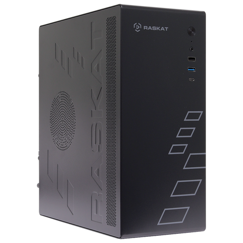 Компьютер Raskat Standart 300 (Intel Core i3 10100, RAM 8Gb, SSD 240Gb, no OS, kb+ms, black)