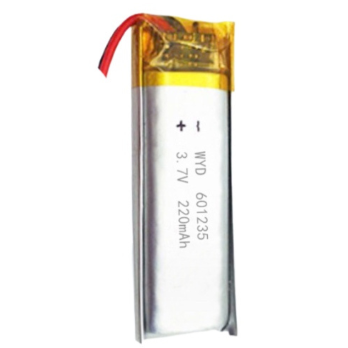 Аккумулятор (батарея) 601235 220mAh 37v (35х12х6 мм)