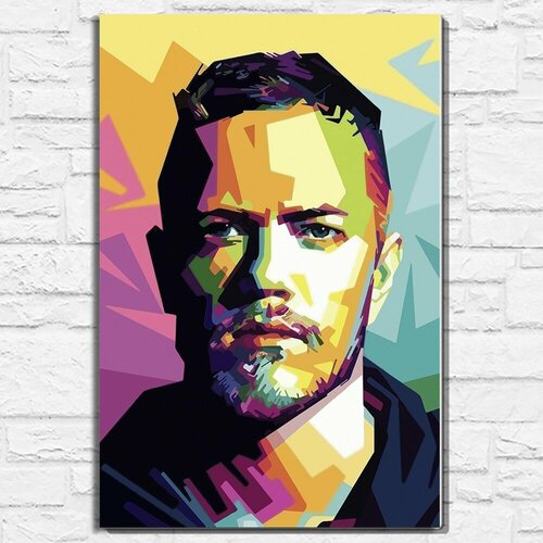 Картина по номерам на холсте музыка Imagine Dragons (Dan Reynolds) - 13616 В 60x40