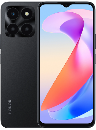 Мобильный телефон Honor X6a 4/128 ГБ RU, черный