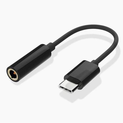 Адаптер переходник для телефона с разъема USB Type-C на гнездо mini Jack 3,5 мм для наушников и микрофонов