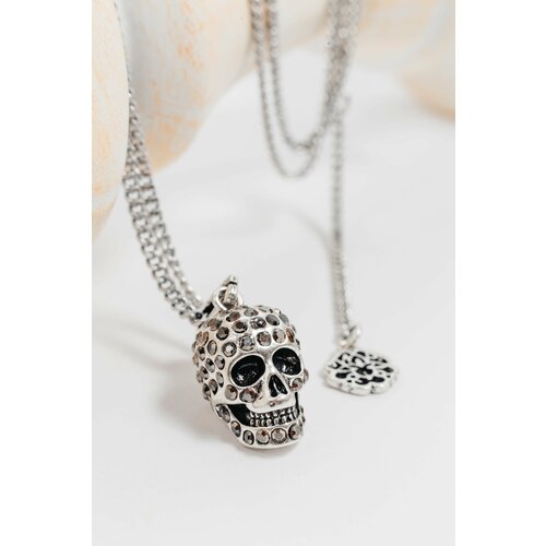 Колье, серебряный