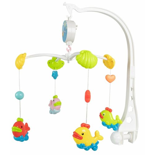 Игрушка музыкальная Zhorya Карусель на заводном механизме 1797₽