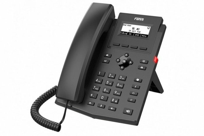 IP телефон Fanvil X301P, черный