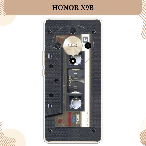 Силиконовый чехол Пленочная кассета на Honor X9B / Хонор X9B силиконовый чехол на honor x9b хонор x9b кассета