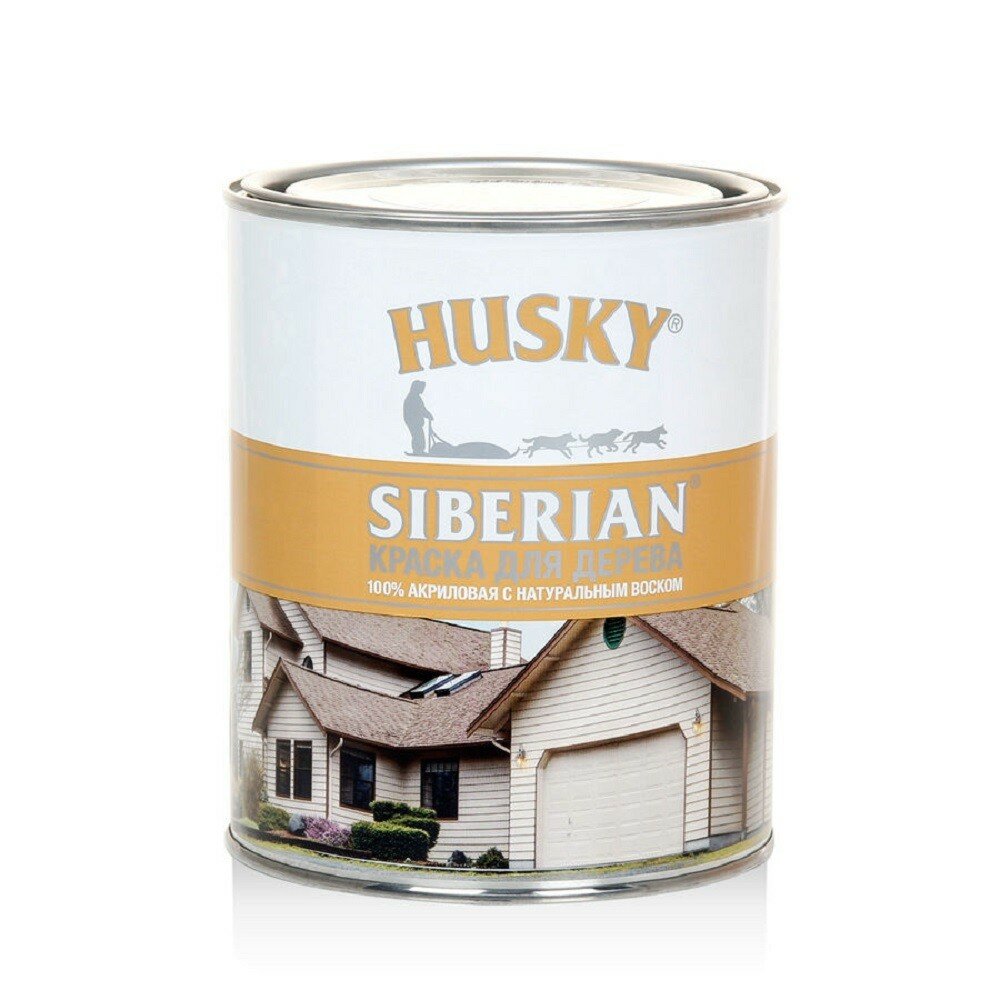 Краска фасадная акриловая Husky Siberian