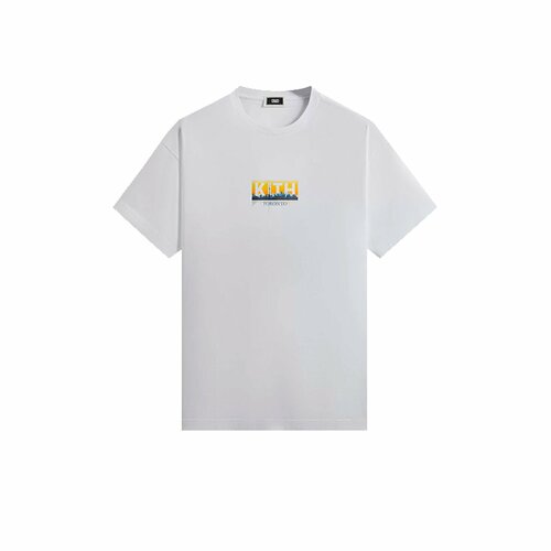 фото Футболка kith toronto classic logo tee, размер l, белый