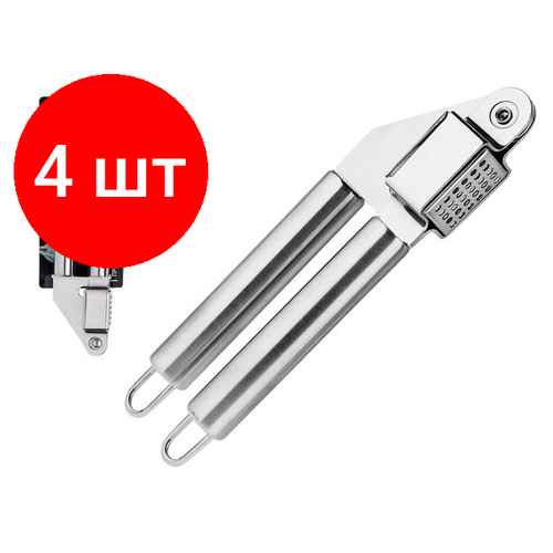 Комплект 4 штук Пресс для чеснока нерж сталь CHEF PERFECTO LINEA 21-001190 1630₽