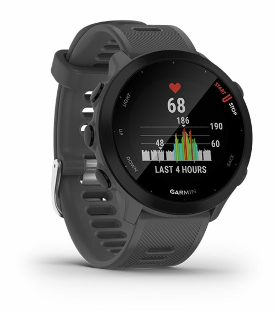 Умные часы Garmin Forerunner 55 GPS, Black (010-02562-10) - фото №20