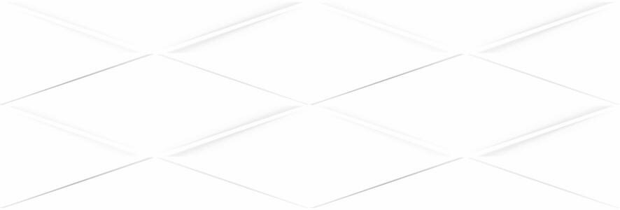 Керамическая плитка Cersanit Vegas рельеф белый VGU052 для стен 25x75 (цена за 1.12 м2)