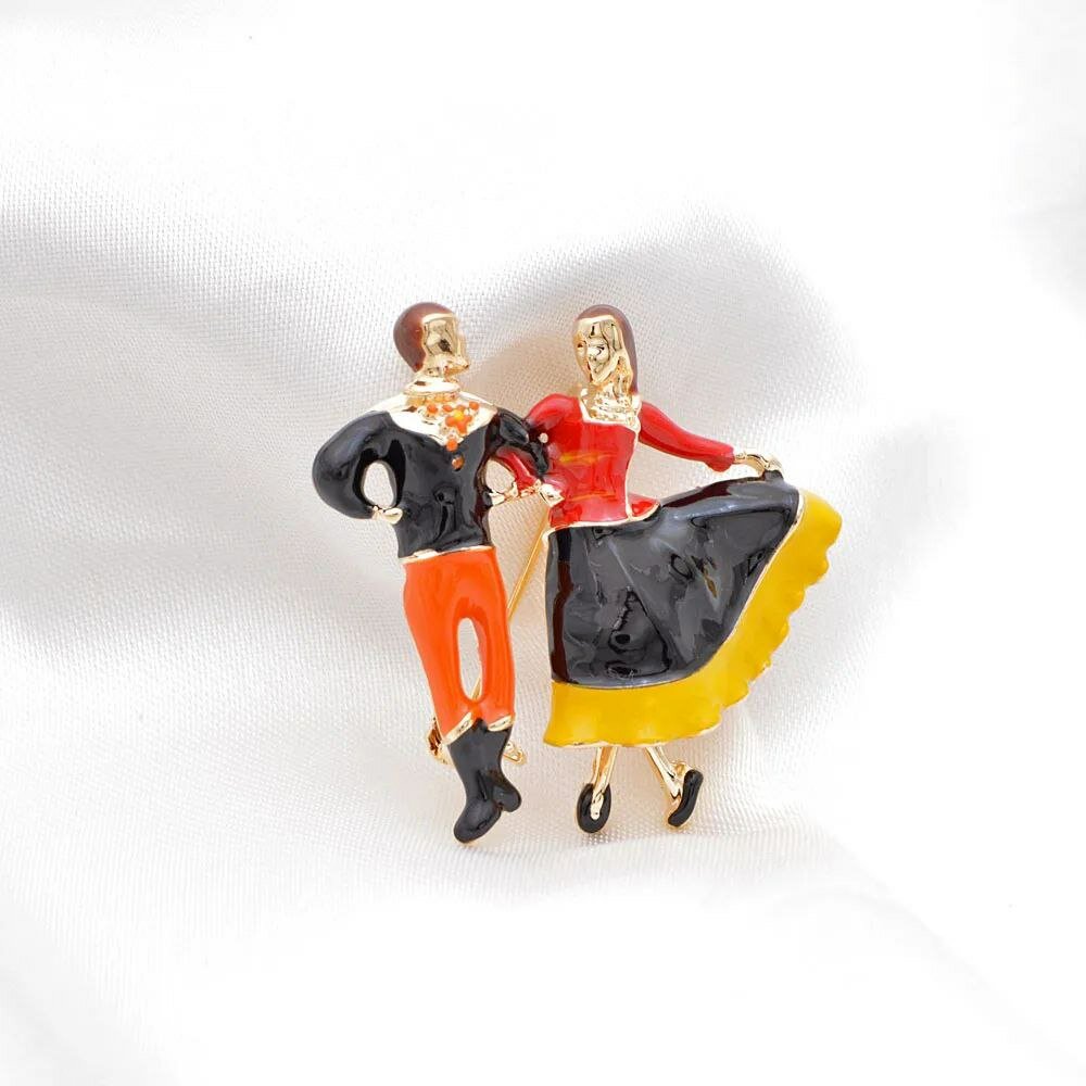 Брошь, эмаль