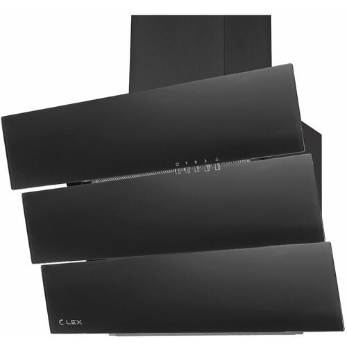Наклонная кухонная вытяжка LEX RIO G 600 BLACK 1199000₽