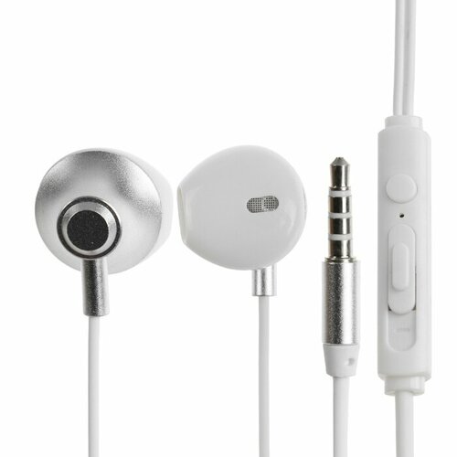 BYZ Наушники BYZ S873 проводные вкладыши 35 мм 12 м белые 50900₽