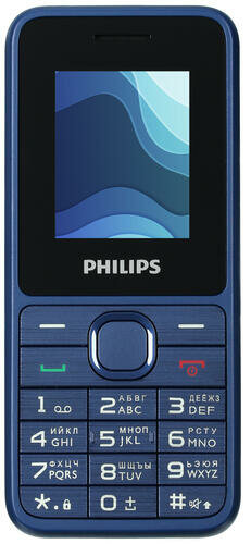 Сотовый телефон Philips XeniumE2125Blue