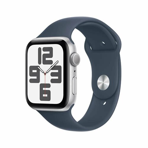 Умные часы Apple Watch SE2 2023 40 мм Silver Aluminum Case with Storm Blue Sport Band ML 3264000₽