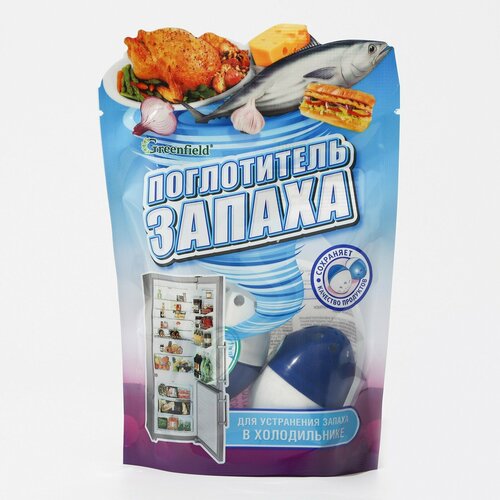 Поглотитель запаха для холодильников Greenfield 2 шт в пакете 334₽