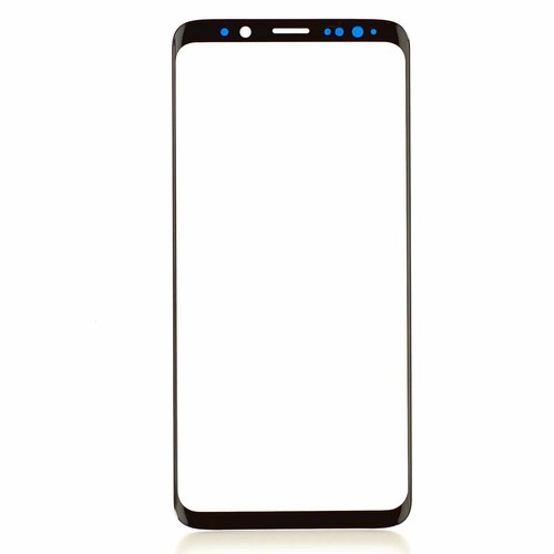Стекло дисплея для переклейки для Samsung Galaxy S9 (G960F) черный