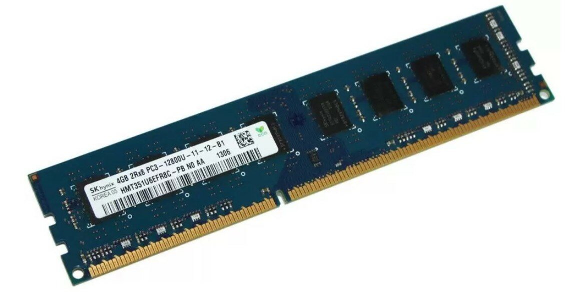 Оперативная память Hynix 4 ГБ DDR3 1600 МГц DIMM CL11 HMT351U6EFR8C-PB
