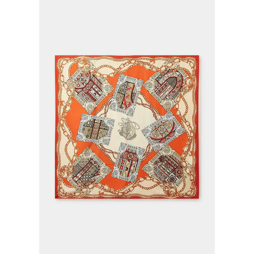 фото Платок rosedena,140х140 см, красный