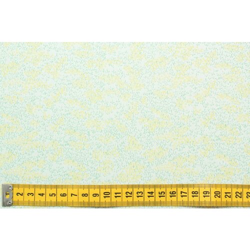 Ткань Жаккард стрейч M. Burani жёлто-зелёный 320 г/мп, 320 г/пм, ш145см, 0,5 м ткань хлопок жаккард стрейч сине белые полосы 320 г пм ш145см 0 5 м