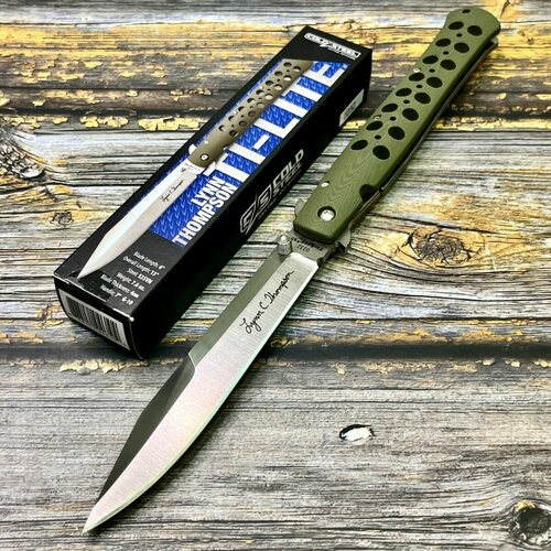 Нож складной Cold Steel CS26C6AA Ti-Lite 6 Signature нож складной cold steel frenzy 2 cpm s35vn blue black