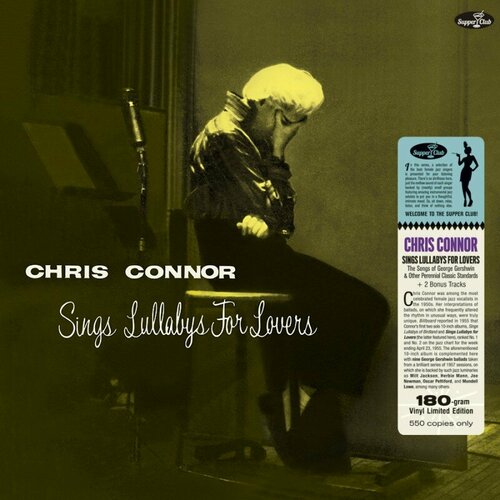 Виниловая пластинка Chris Connor / Sings Lullabys For Lovers (Limited Numbered Edition, 2 Bonustracks, Direct Metal Mastering) (LP) lucky love wind chime with steel nails retro love heart copper wind chimes garden home window decor valentine s day gift