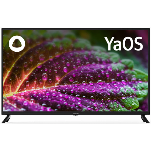 43 Телевизор SunWind SUN-LED43XU400 4K Ultra HD черный смарт ТВ YaOS 2399000₽