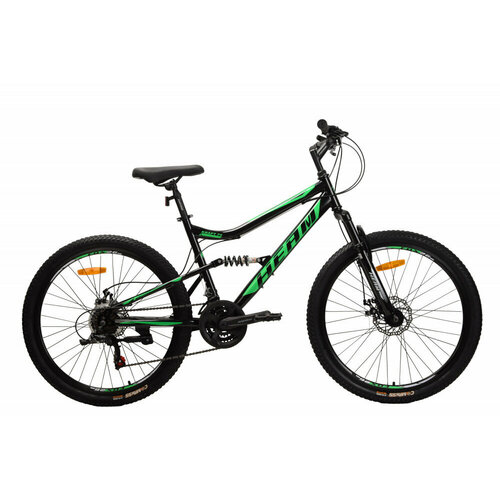 Велосипед Heam Kraft 70 Чёрный/Зелёный
