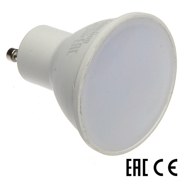 Лампа 7Вт LED7-GU10/845/GU10 220В 485Лм 4500К светодиодная PAR16 холодный белый свет (Camelion) (5 шт. в комплекте)