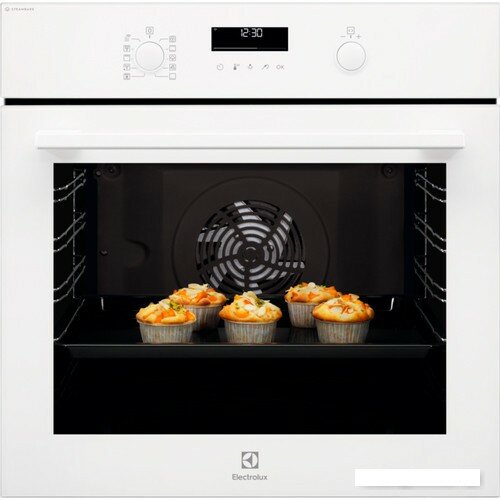 Духовой шкаф Electrolux EOD6C77WV с термощупом и утапливаемыми переключателями