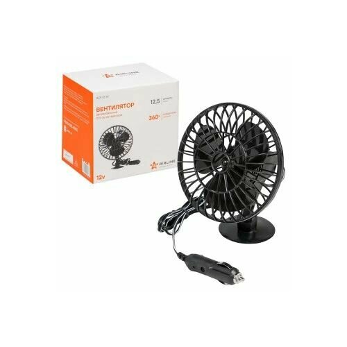ACF-12-01 Вентилятор 125 см на присоске пластик 12В 65000₽