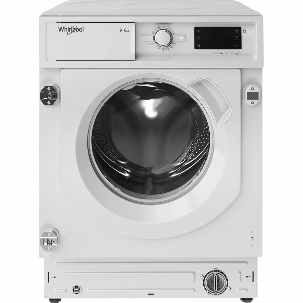 Встраиваемая стиральная машина с сушкой Whirlpool BI WDWG 961485 EU