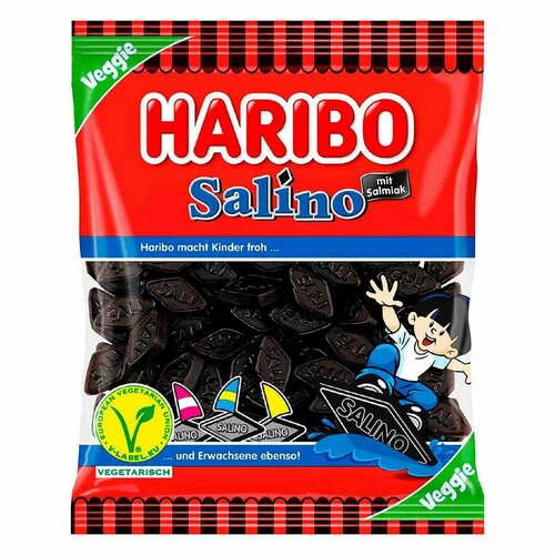 Жевательный мармелад Haribo Salino лакрица (Германия), 175 г