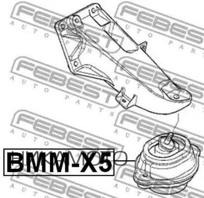 FEBEST BMMX5 подушка ДВС!\ BMW X5 (E53) 3.0 00>