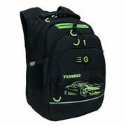 Рюкзак школьный GRIZZLY с карманом для ноутбука 13", анатомической спинкой, для мальчика RB-450-4/2